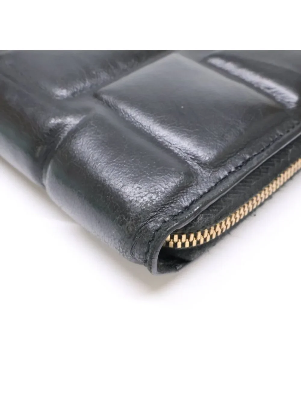 Bottega Veneta Padded Zip Wallet